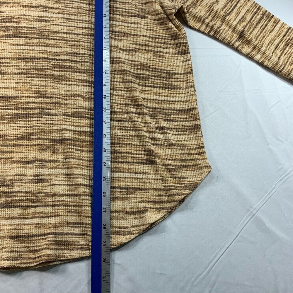 LulaRoe Sweater Womens Plus Size 2XL Tan Long Sleeve Turtleneck - Picture 5 of 7